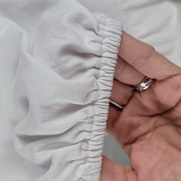 ASOS Size 6 White Smocked Milkmaid Style Top, Excellent Used Condition - Picture 6 of 12